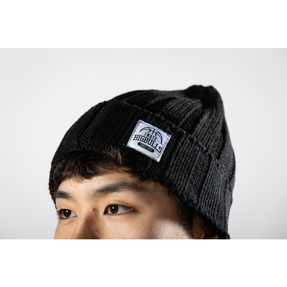 ニットキャップ 詳細画像 黒 1
