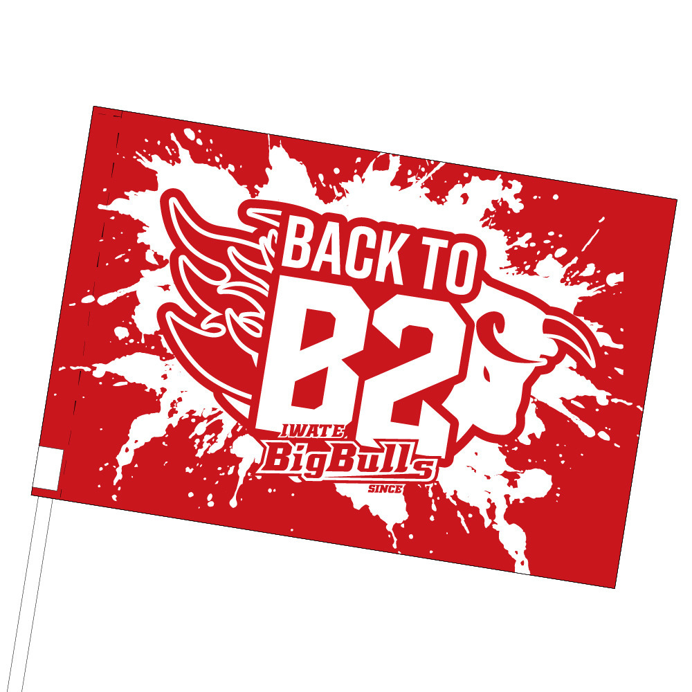 【受注】B2昇格記念 フラッグ 詳細画像 2