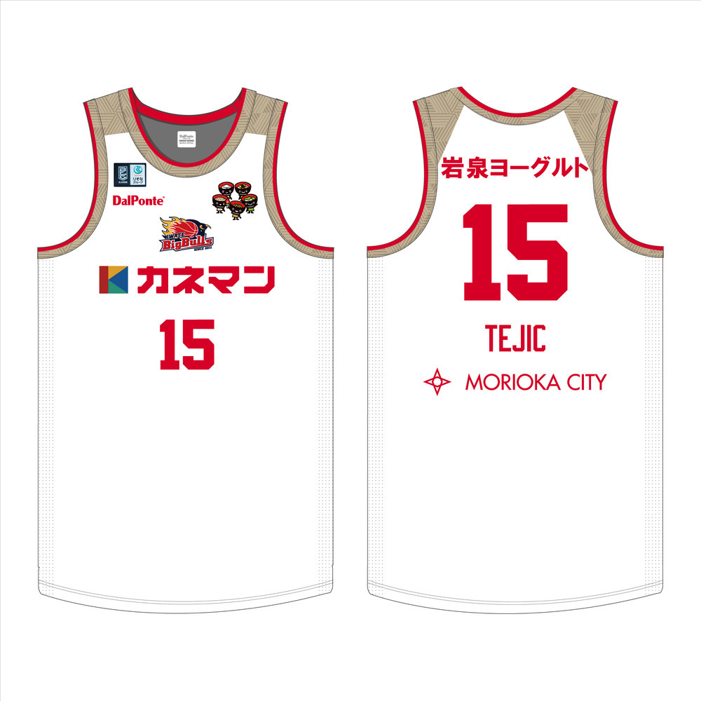 【受注】25-26 オーセンティックユニフォーム2nd WHITE 詳細画像 #15 マルコ・テヒチ 1