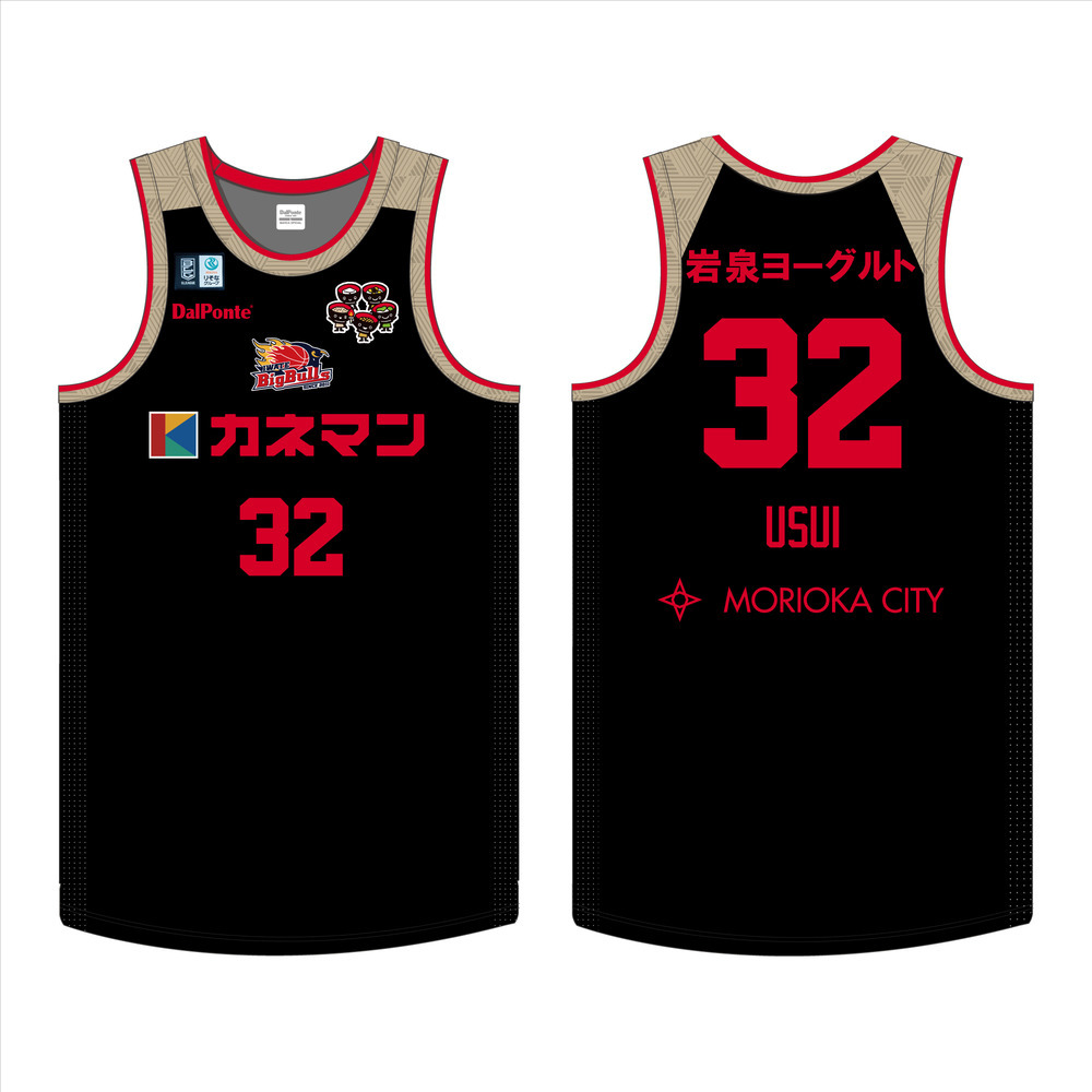 【受注】25-26 オーセンティックユニフォーム3rd BLACK 詳細画像 #32 臼井弘樹 1