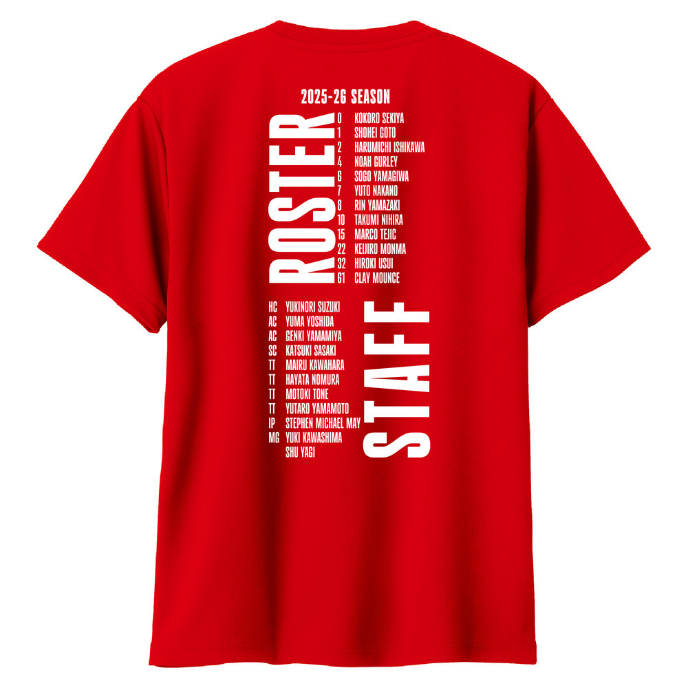 25-26 ロスターイラストTシャツ 詳細画像 1カラー 3