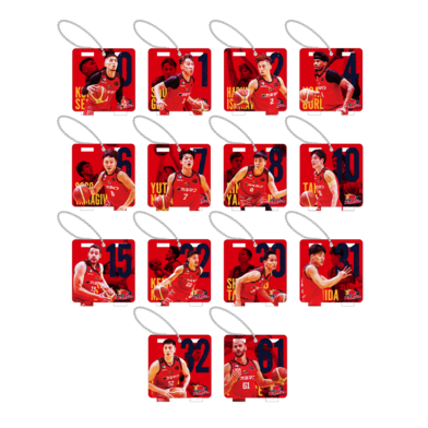 【特典付き】25-26 プレイヤーズフォト　アクリルスタンドキーチェーン（ブラインド）3個セット