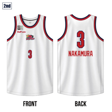 【受注】2026-27 シーズンオーセンティックユニフォーム2nd WHITE