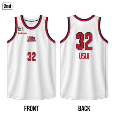 【受注】2026-27 シーズンオーセンティックユニフォーム2nd WHITE
