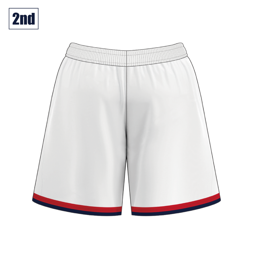 【受注】2026-27シーズン オーセンティックユニフォームパンツ2nd  WHITE 詳細画像 2