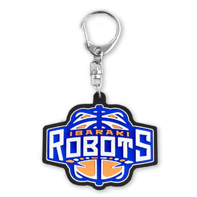 ロボッツロゴラバーキーホルダー