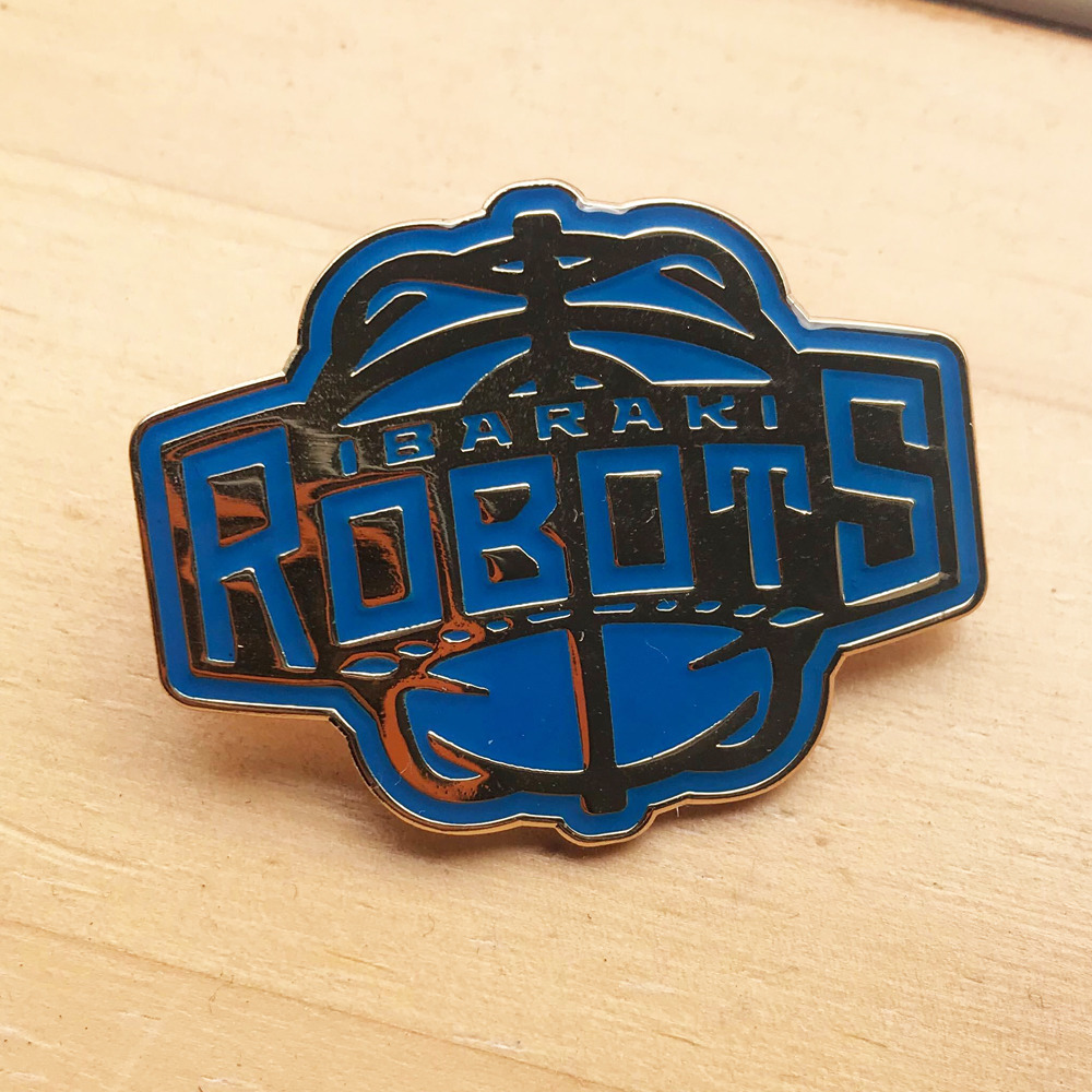 ロゴピンバッチ 茨城ロボッツ B League Bリーグ 公式オンラインショップ