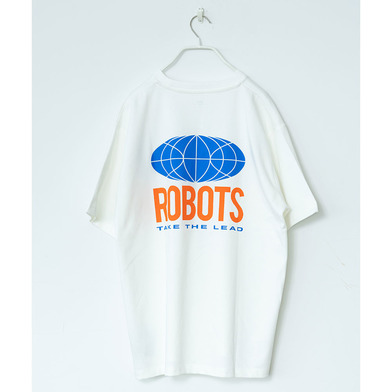 ROBOTSグラフィックTシャツ01　TAホワイト