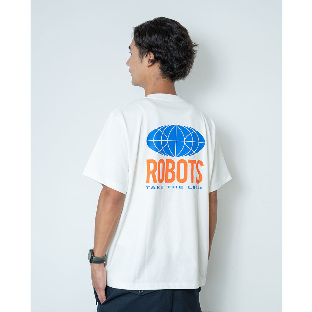 ROBOTSグラフィックTシャツ01　TAホワイト 詳細画像 4