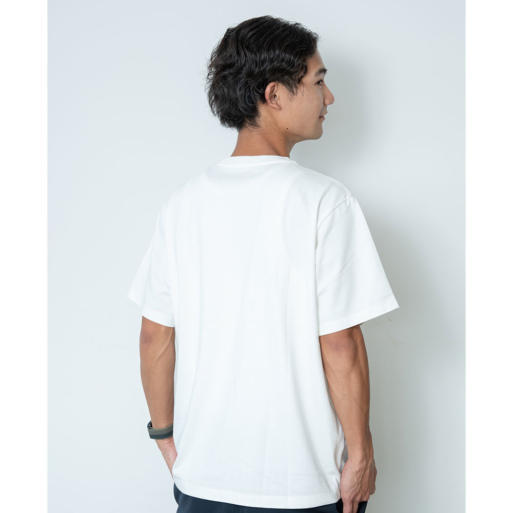 RobotsグラフィックTシャツ02　BLホワイト 詳細画像 4