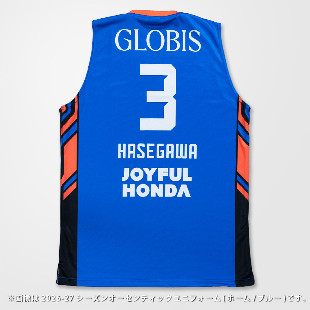 【受注販売】2026-27シーズンオーセンティックユニフォーム（アウェー/ホワイト） 詳細画像 #4 ヴィック・ロー 7