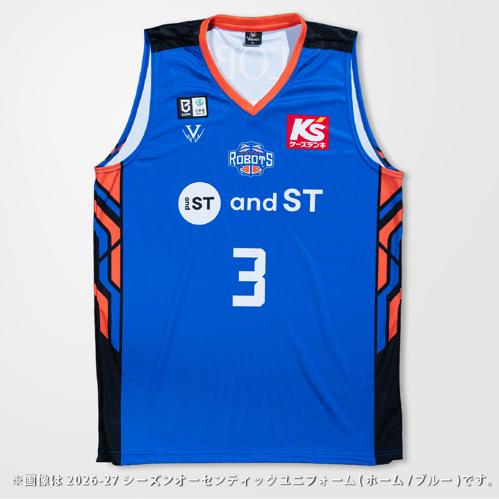 【受注販売】2026-27シーズンオーセンティックユニフォーム（ホーム/ブルー） 詳細画像 #4 ヴィック・ロー 6