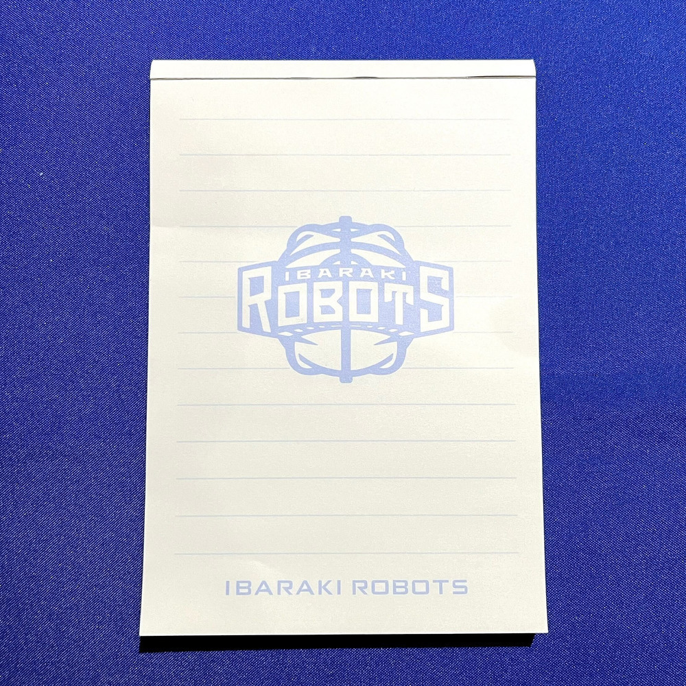 茨城ロボッツメモ帳（A6） 詳細画像 1カラー 2