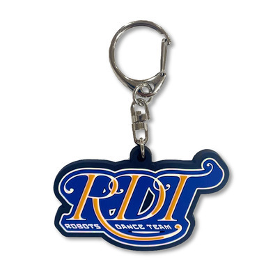 RDTロゴラバーキーホルダー