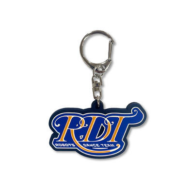 RDTロゴラバーキーホルダー