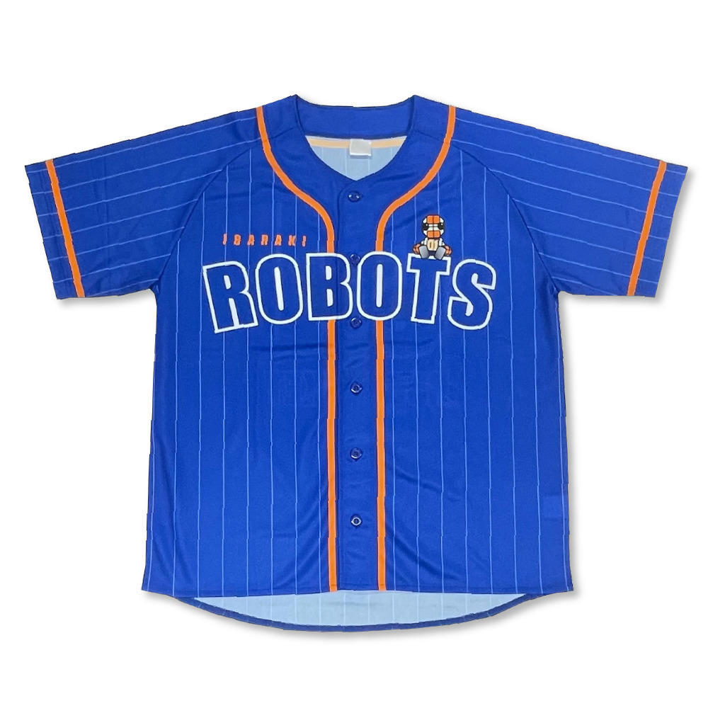 【オンラインショップ＆アウェー会場限定限定商品】ベースボールシャツ（ロボスケ） 詳細画像 1カラー 1