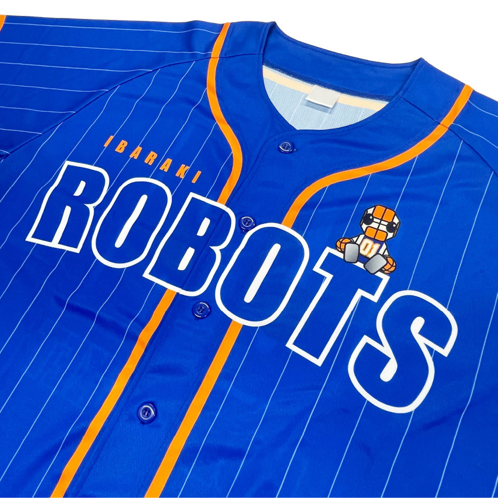 【オンラインショップ＆アウェー会場限定限定商品】ベースボールシャツ（ロボスケ） 詳細画像 1カラー 3
