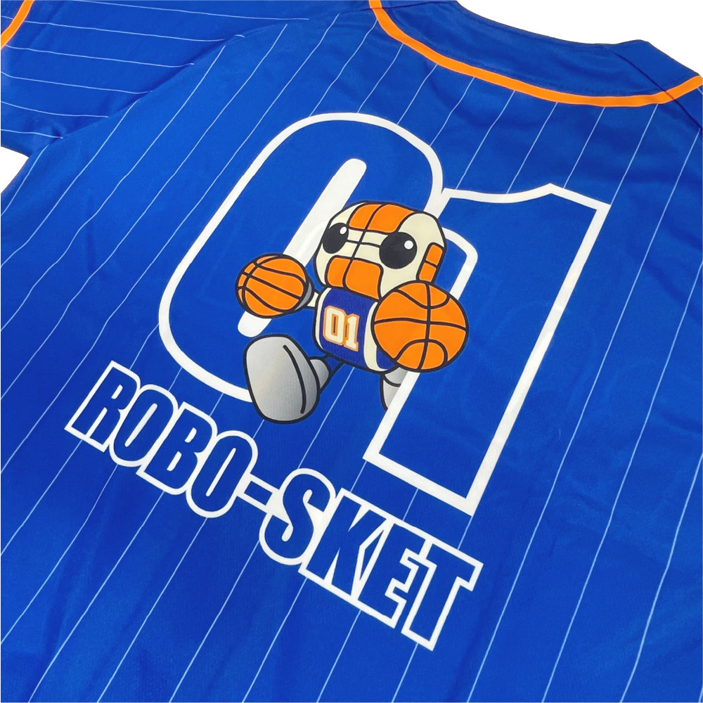 【オンラインショップ＆アウェー会場限定限定商品】ベースボールシャツ（ロボスケ） 詳細画像 1カラー 4