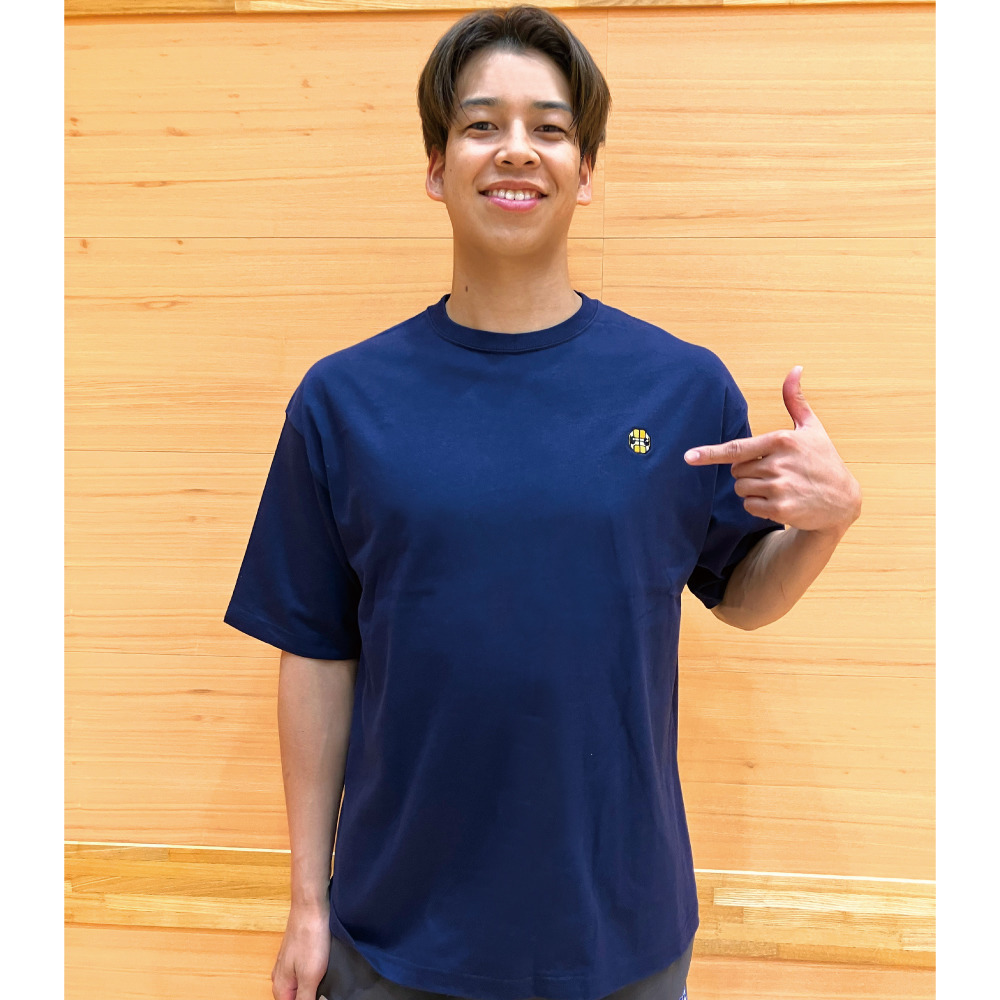 ロボスケ刺繍ベーシックTシャツ 詳細画像 ネイビー 3