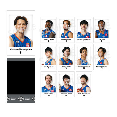 【ブラインド】25-26 選手チェキ風トレカ（ホームvol.1）