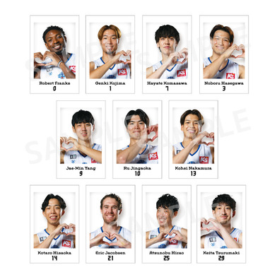 【ブラインド】25-26 選手チェキ風トレカ（アウェー）