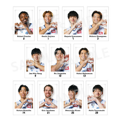 【ブラインド】25-26 選手チェキ風トレカ（アウェー）