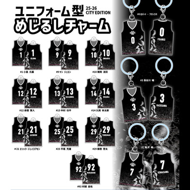 【ガチャ】25-26 CITY EDITION めじるしチャーム