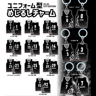 【ガチャ】25-26 CITY EDITION めじるしチャーム