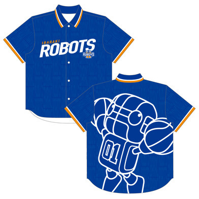 襟付きワークシャツ