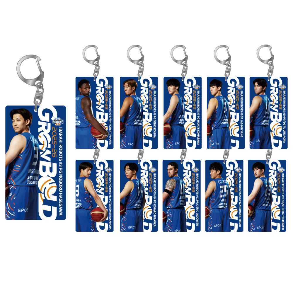 【ブラインド】スローガンアクリルキーホルダー 詳細画像 1