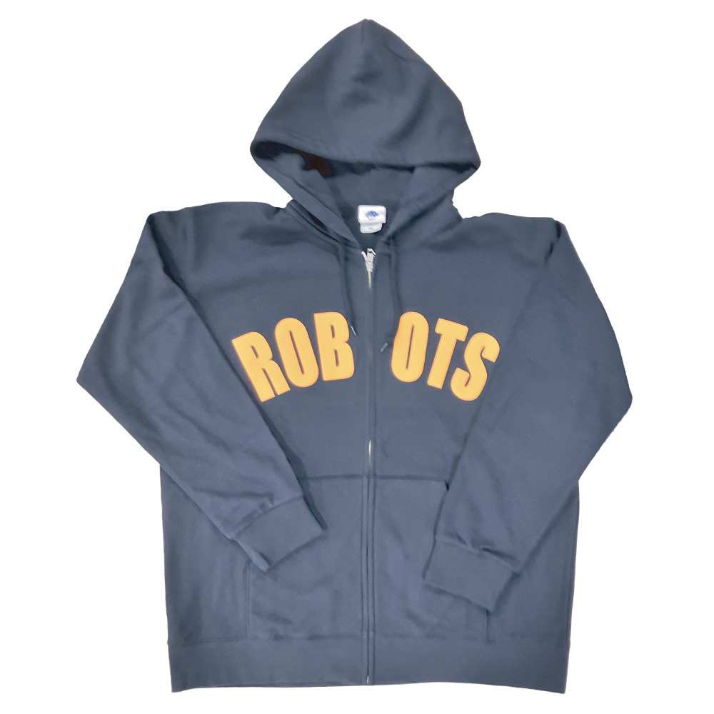 ROBOTS ロゴジップアップパーカー 詳細画像 ネイビー 1