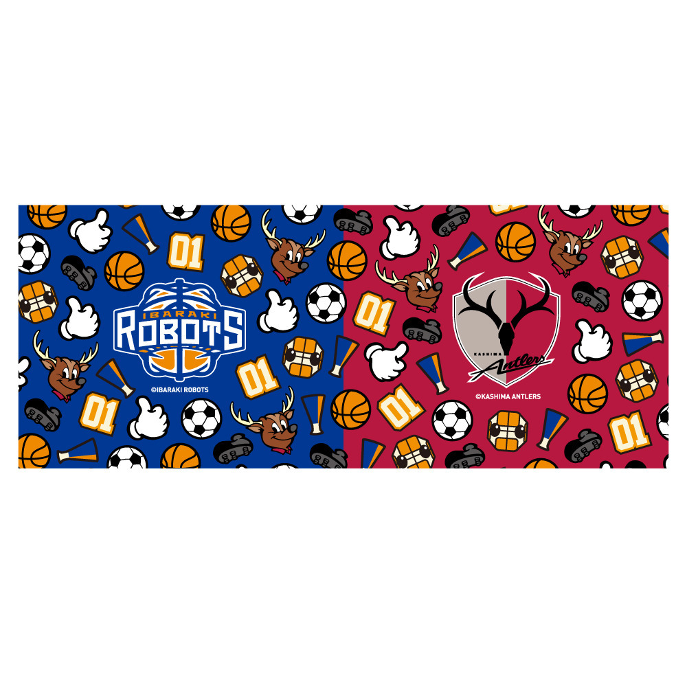 鹿島アントラーズコラボ　フェイスタオル（25-26） 詳細画像 1