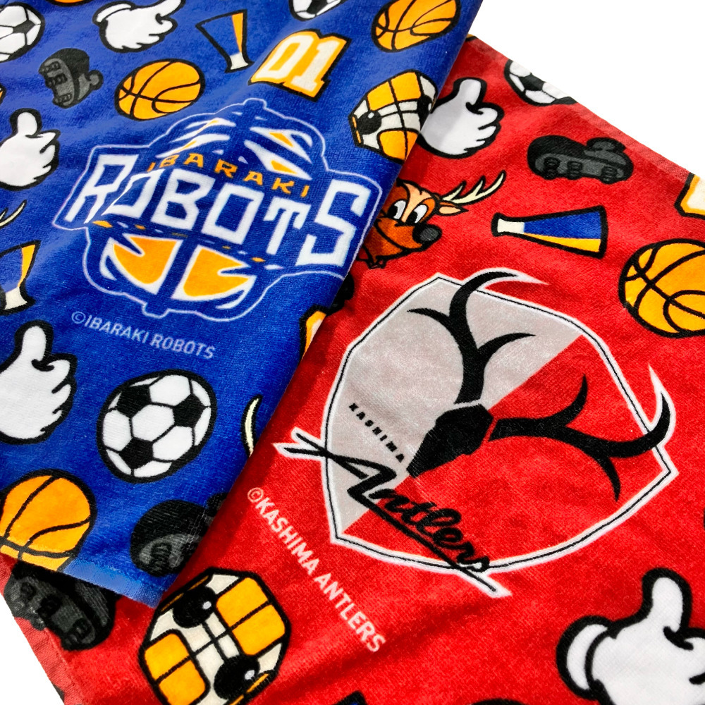 鹿島アントラーズコラボ　フェイスタオル（25-26） 詳細画像 2