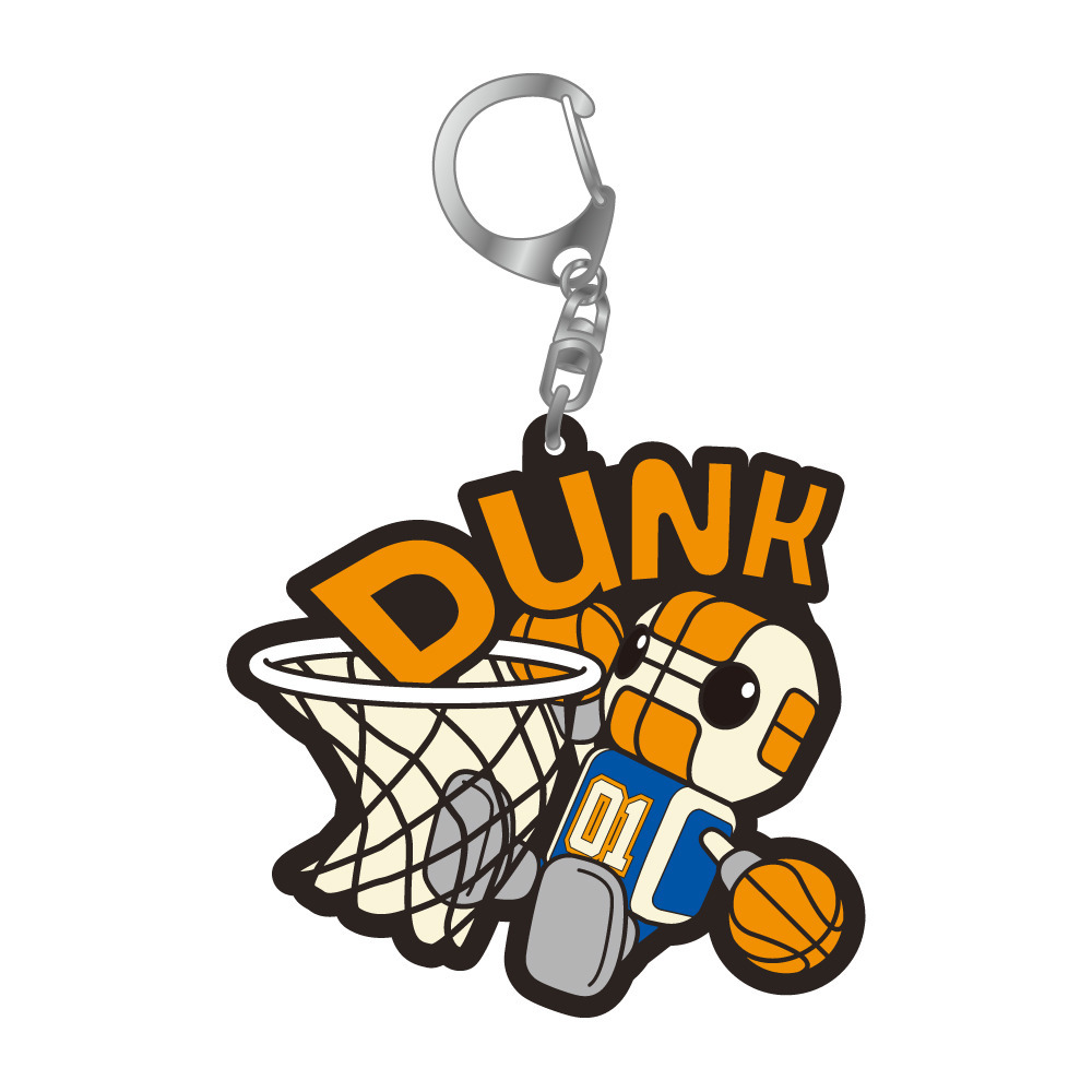 ロボスケラバーキーホルダー（ダンク） 詳細画像 1