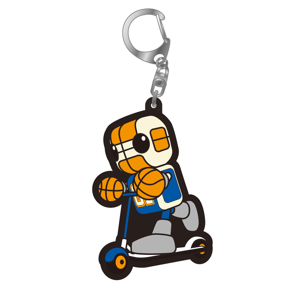 ロボスケラバーキーホルダー（キックボード） 詳細画像 1