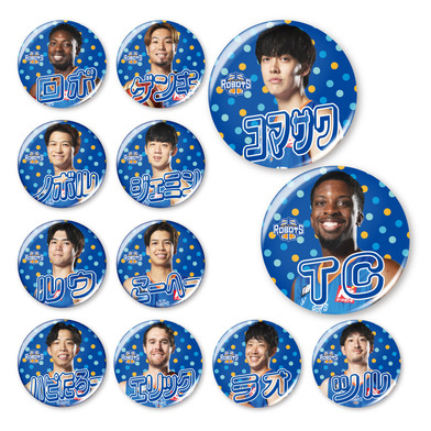 【ガチャ】25-26ニックネーム缶バッジ