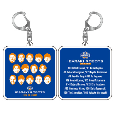 【期間限定受注販売】2025-26SEASON PLAYERS GOODS_キーホルダー