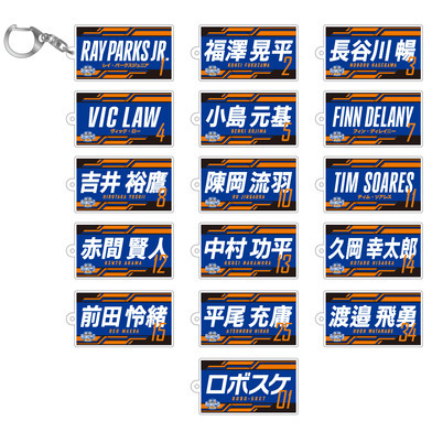 【ガチャ】選手ネームタオルアクキー