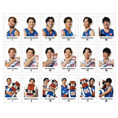 【ブラインド10枚ランダムセット】25-26 選手チェキ風トレカ
