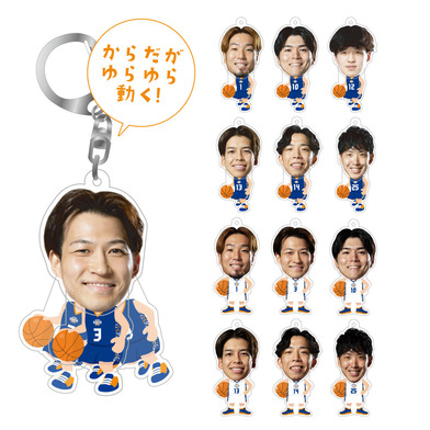【ブラインド5個ランダムセット】25-26 ゆらゆらキーホルダー