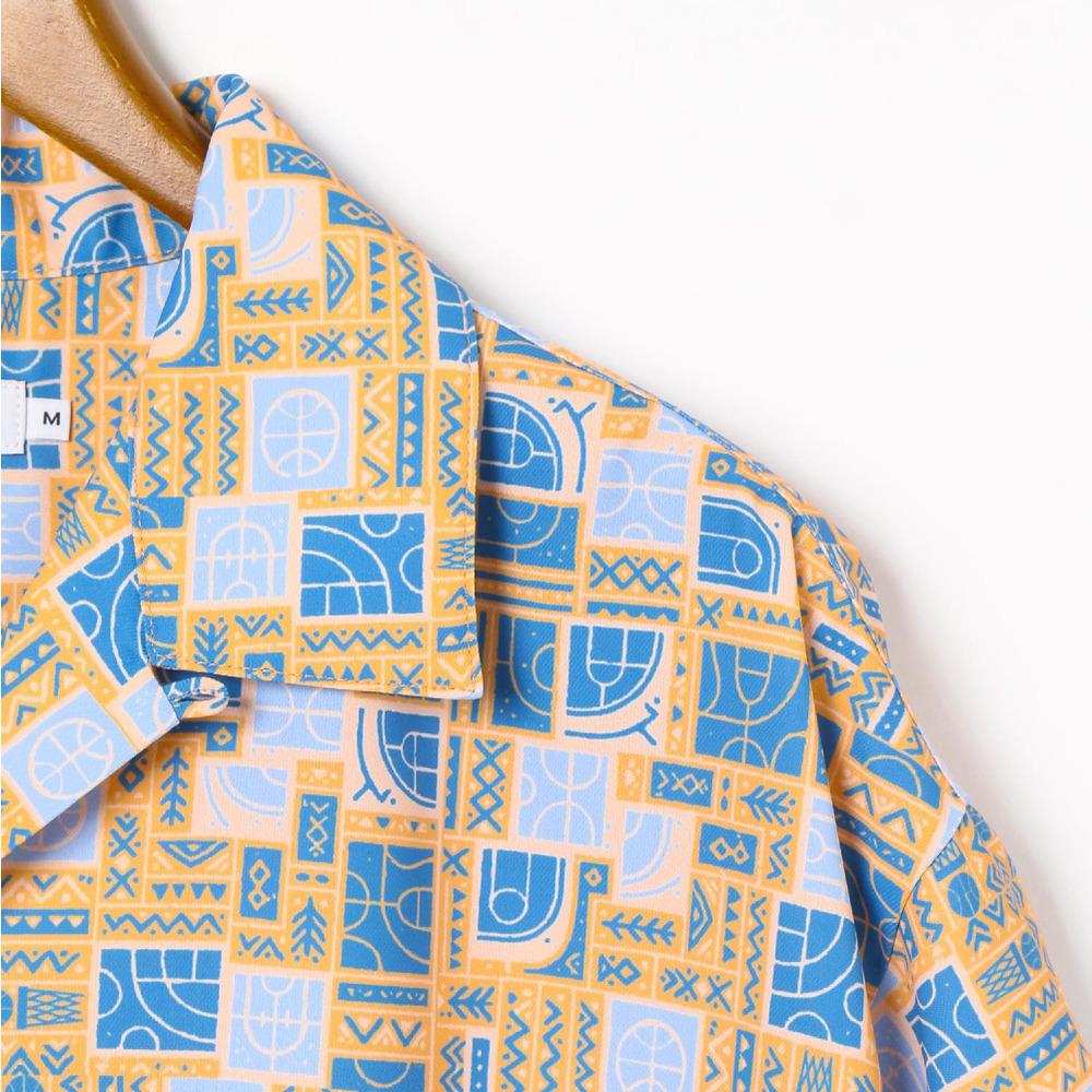 25-26 niko and ... コラボ バスケット柄シャツ 詳細画像 1カラー 8