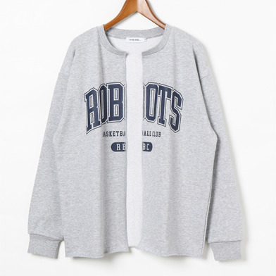 25-26 niko and ... コラボ スウェットカーディガン