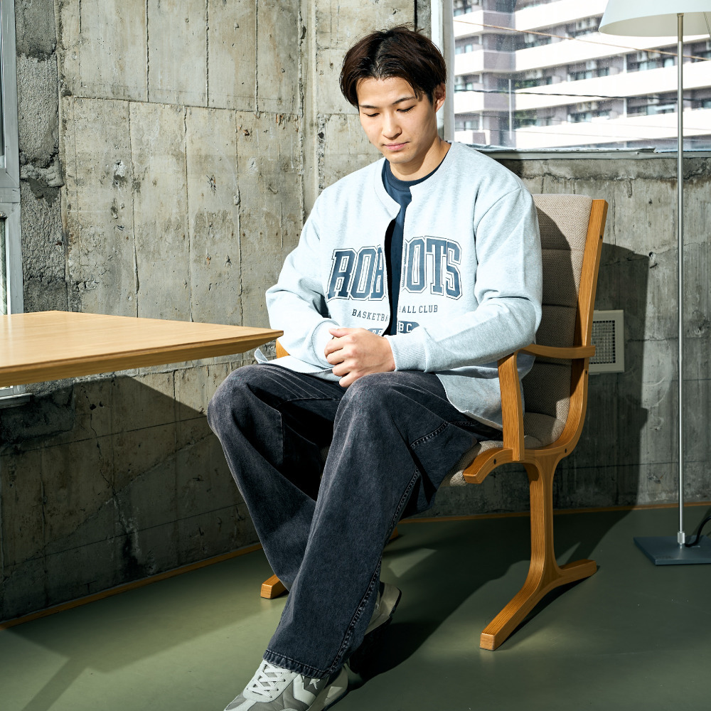 25-26 niko and ... コラボ スウェットカーディガン 詳細画像 6