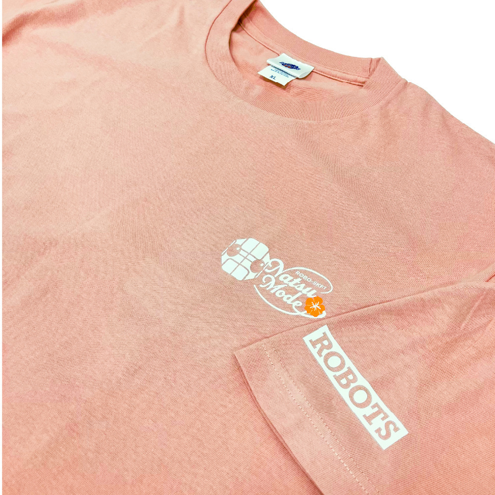 【期間限定受注販売】ロボスケ夏モード。BIG Tシャツ 詳細画像 ダスティピンク 3