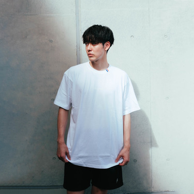 トリコロールTシャツ【WHITE・BLACK】