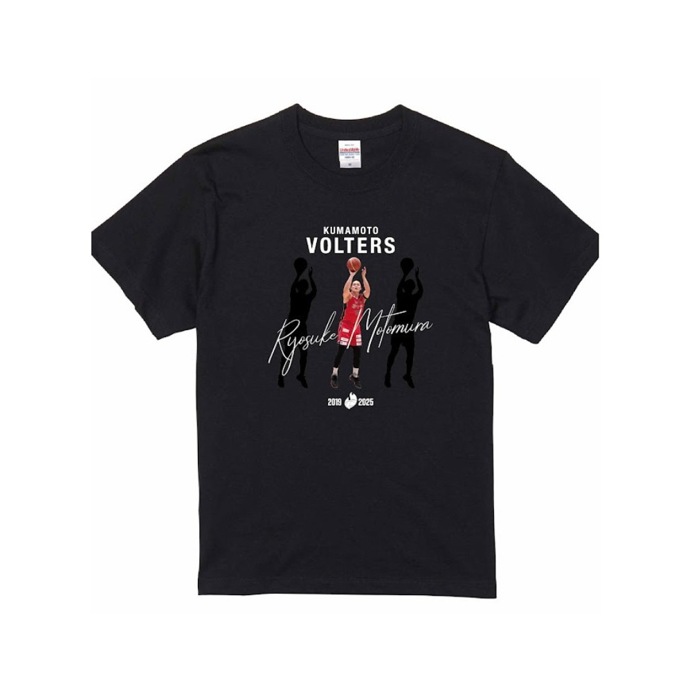 本村亮輔選手引退記念Tシャツ 詳細画像 ブラック 2