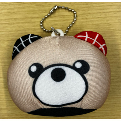 耳付きおまんじゅうキーチェーン