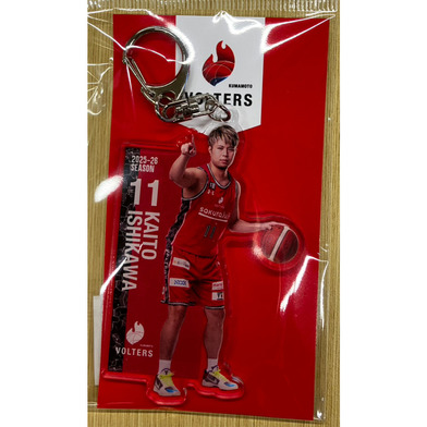 選手アクリルキーホルダー