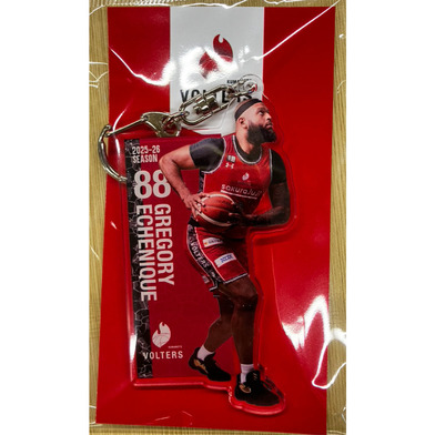 選手アクリルキーホルダー