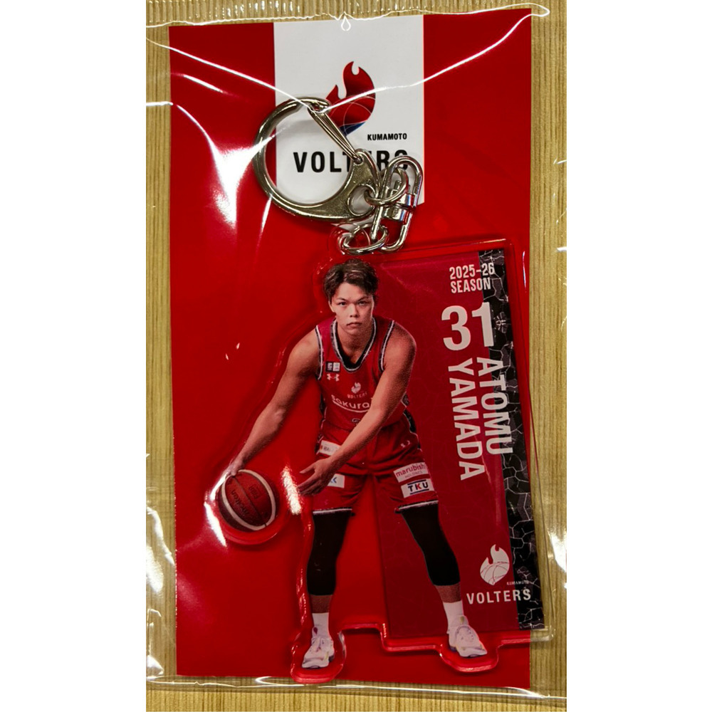 選手アクリルキーホルダー 詳細画像 #31 山田 安斗夢（Atomu Yamada） 1